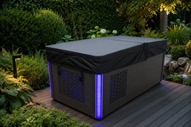 Chill Tub Pro im Garten
