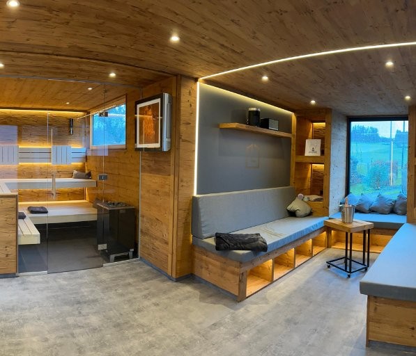 Laubenhütte individuell eingerichtet
