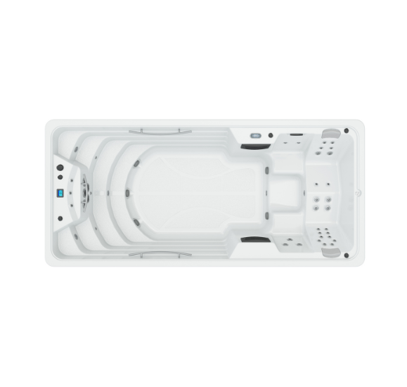 Swim Spa Amazon von der Vogelperspektive